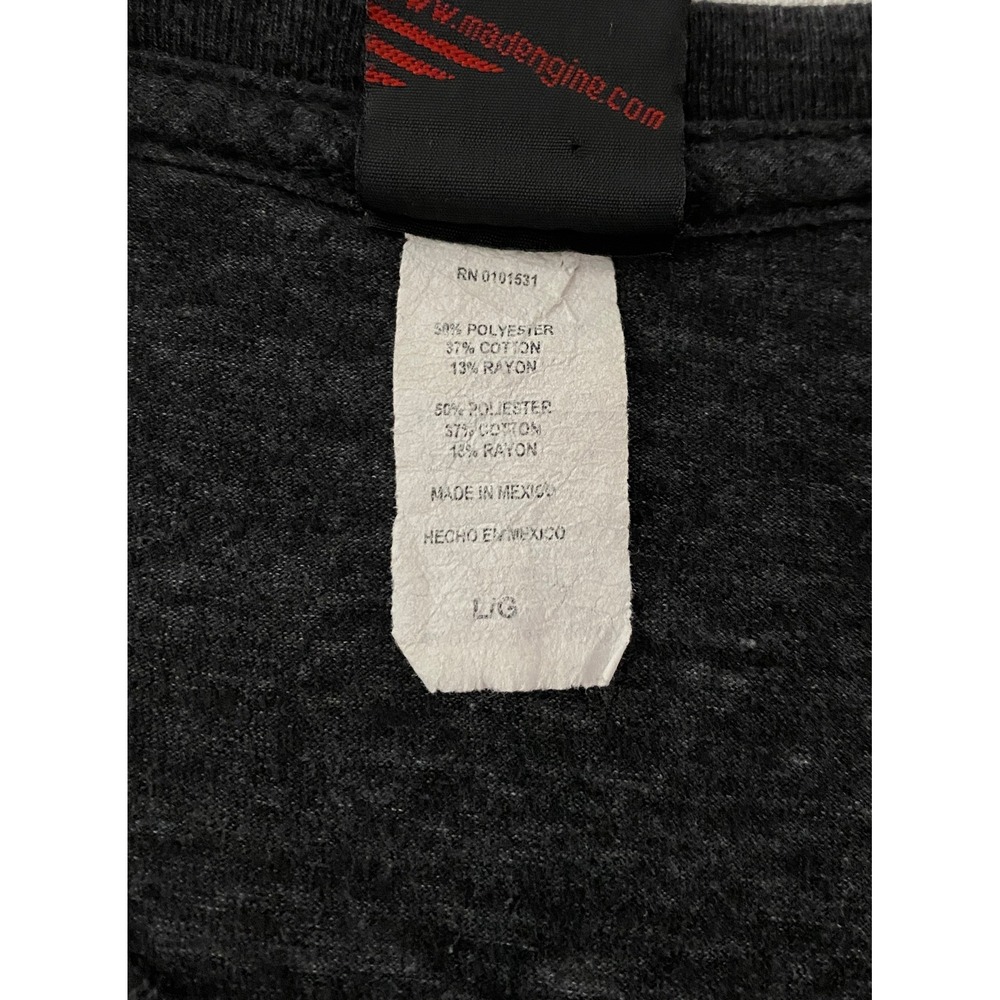 Mad Engine NYC Dont Sleep Graphic T-Shirt Charcoal Heather Mens Large New York - Picture 6 of 6